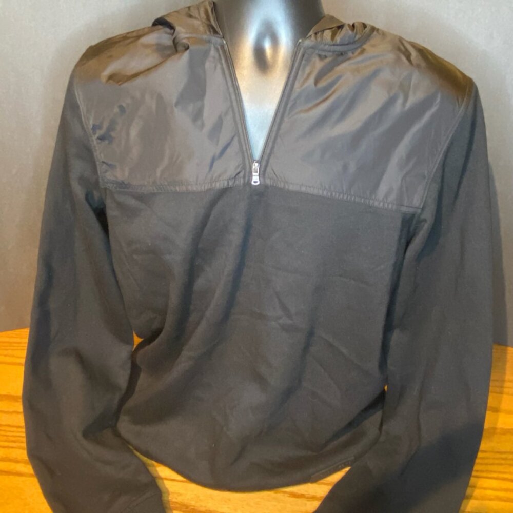 Michael Kors Linde hooded jacket Black size Medium